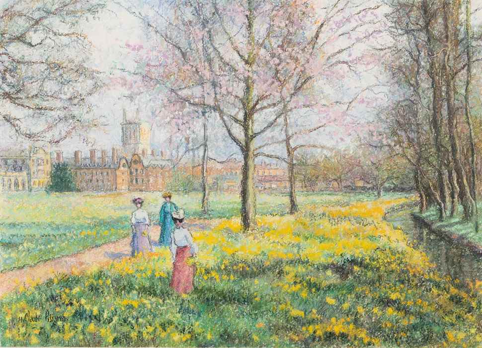 St John's College, Cambridge - H. Claude Pissarro (b. 1935 - )